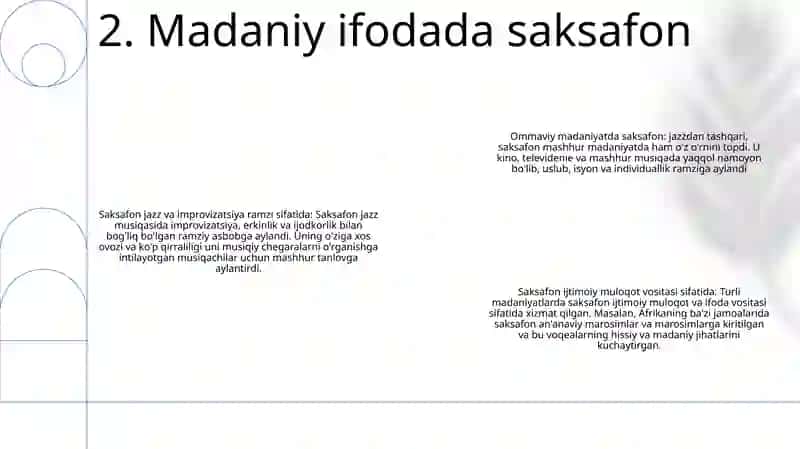 Shaxslararo muloqotda saksafon 3