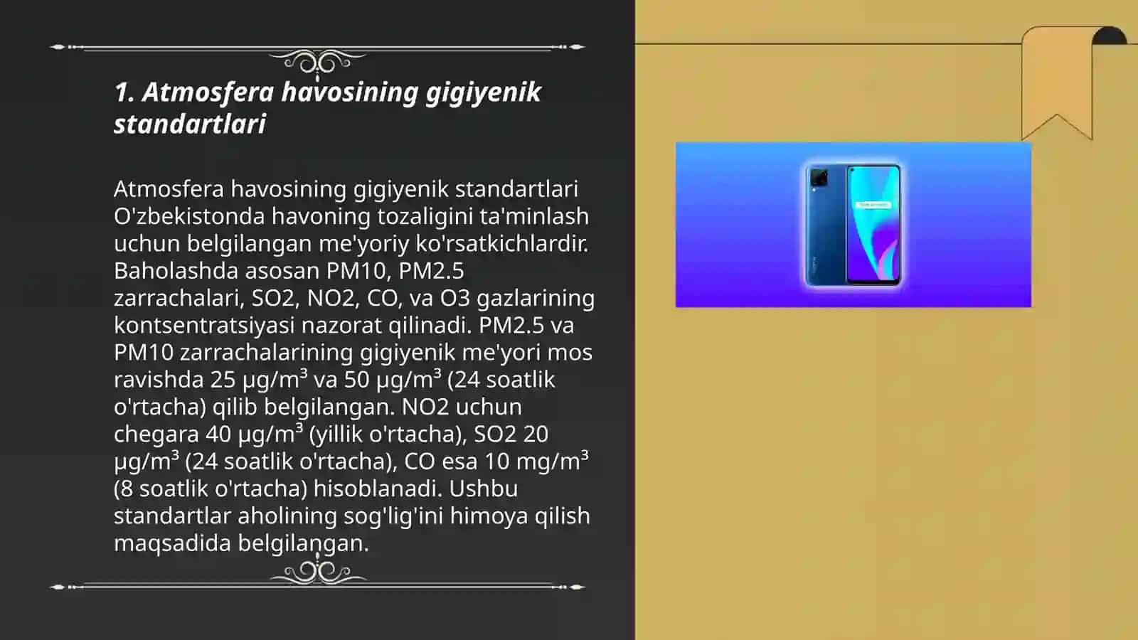 Atmosfera havosi, suv, tuproqning nomuvofiq omillarini gigiyenik reglamentlashga boʻlgan umumiy yondashishlar 3