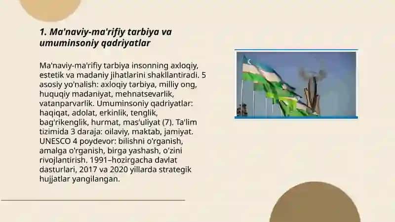 Ma'naviy-ma'rifiy tarbiya va umuminsoniy qadriyatlar 3