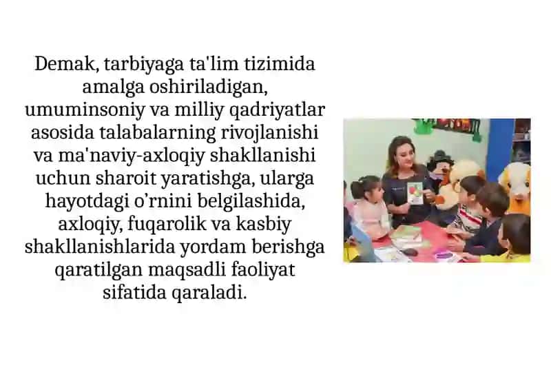 Ta'limtizimi Dasturiy Ishlar Mazmuni 3