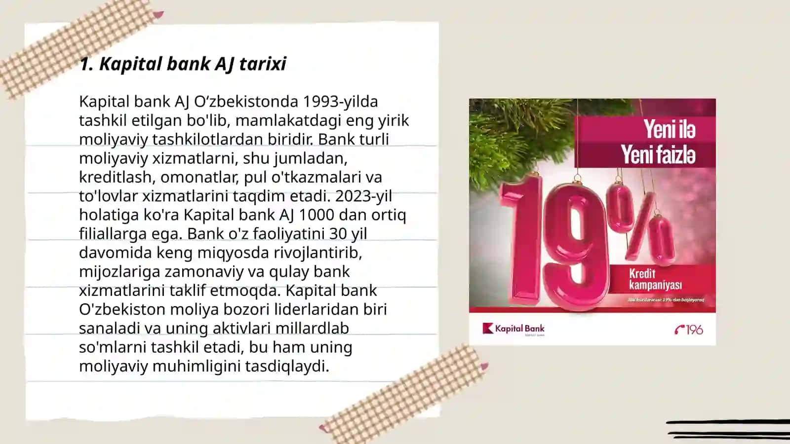Kapital bank AJ 3