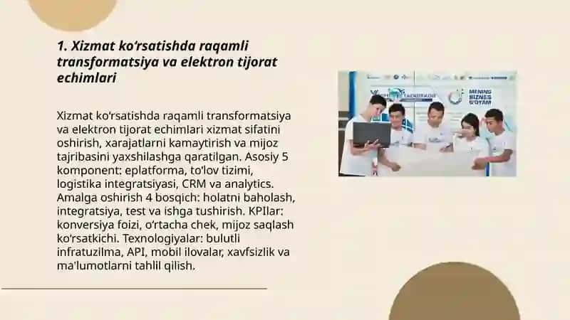 Xizmat ko‘rsatish sohasida innovatsion tadbirkorlikni rivojlantirish 3