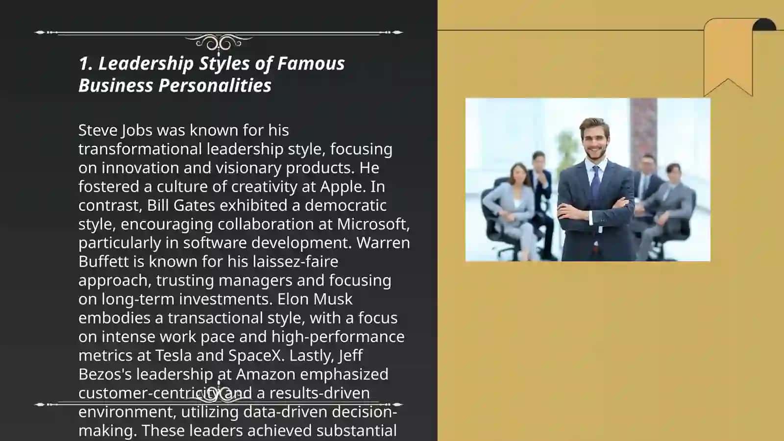 Leadership Styles of Famous Business Personalities 3