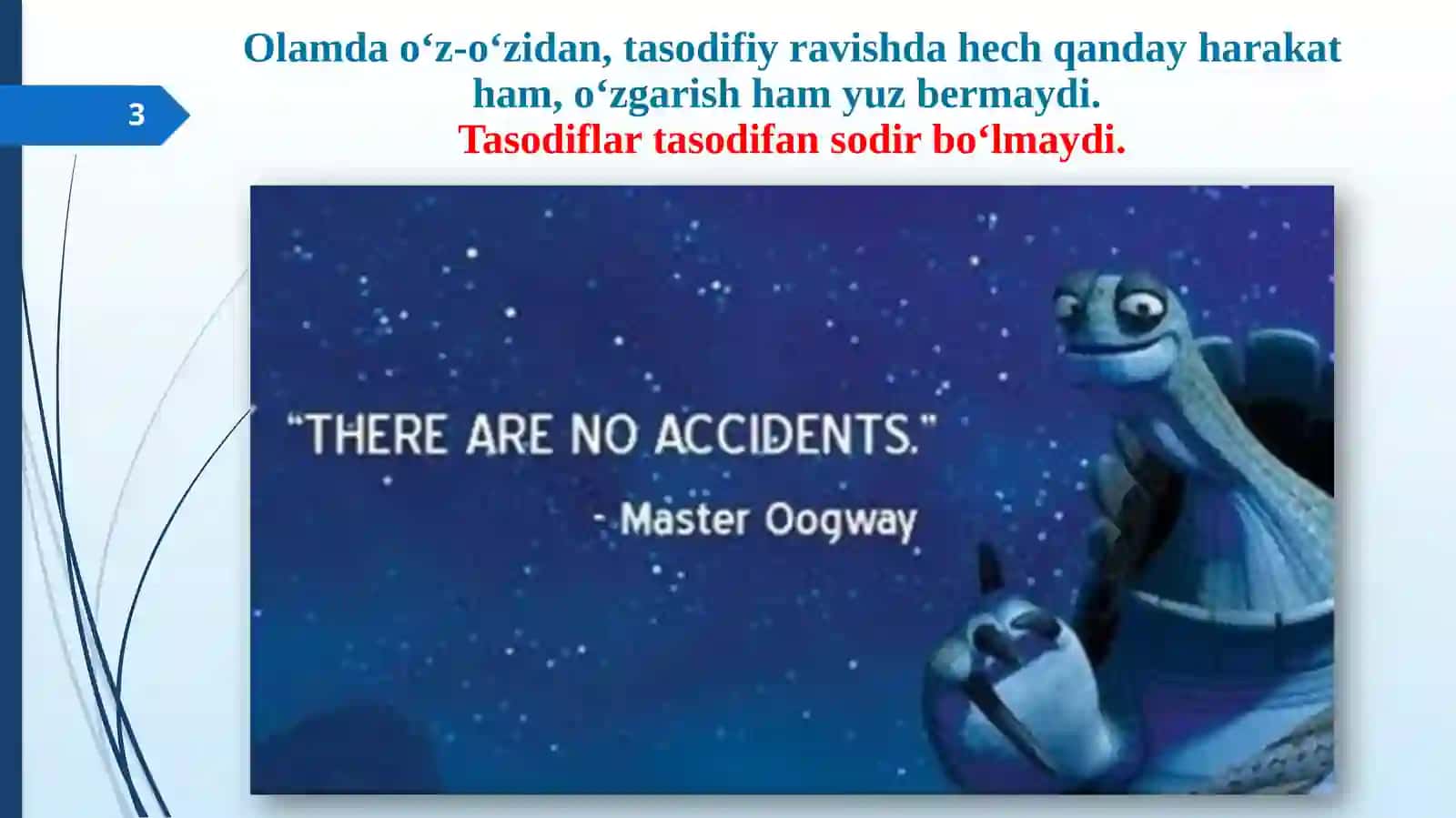 OLAMNING UNIVERSAL ALOQALARI VA RIVOJLANISH. FALSAFANING QONUN VA KATEGORIYALARI 3