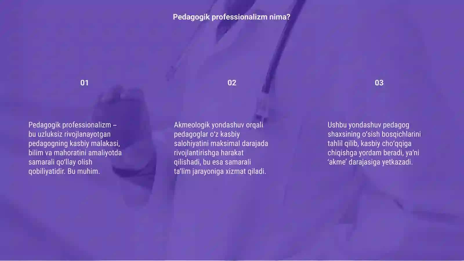 Pedagogik professionalizimni oʻrganish akmeologik yondashuv 3