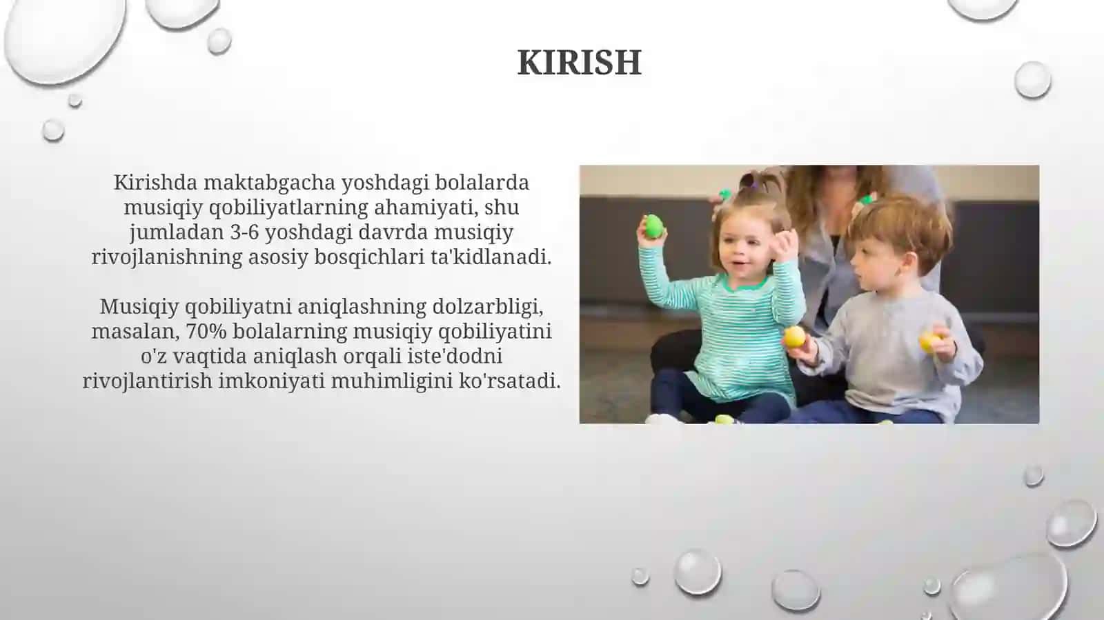 Yoshdagi Bolalarda Musiqiy Qobiliyatlar 3