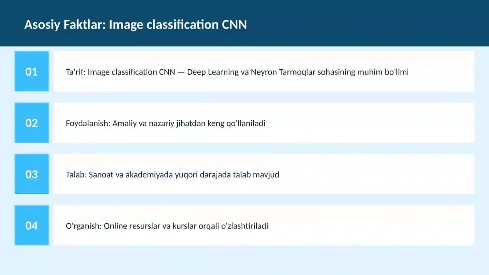 AI | DEEP LEARNING VA NEYRON TARMOQLAR 3