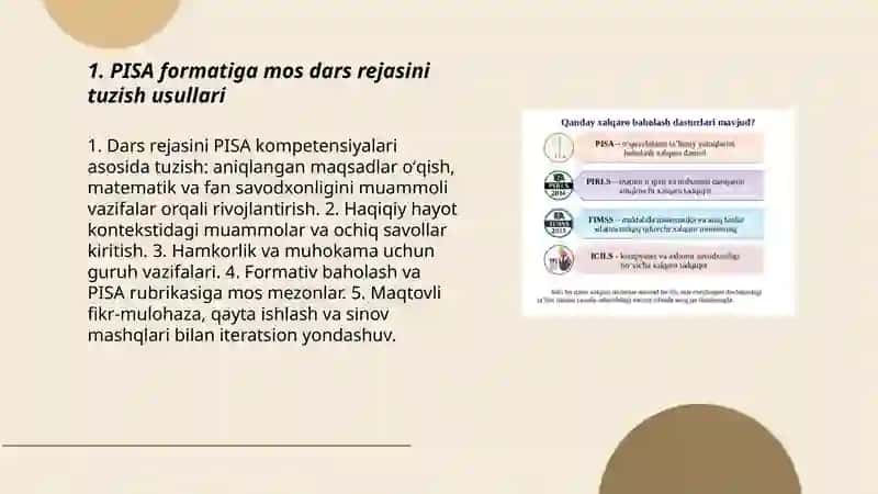PISA baholash dasturiga tayyorlovning samarali usullari 3