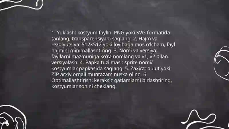 Spraytlar liboslari (kostyumlari)ni almashtirish 3
