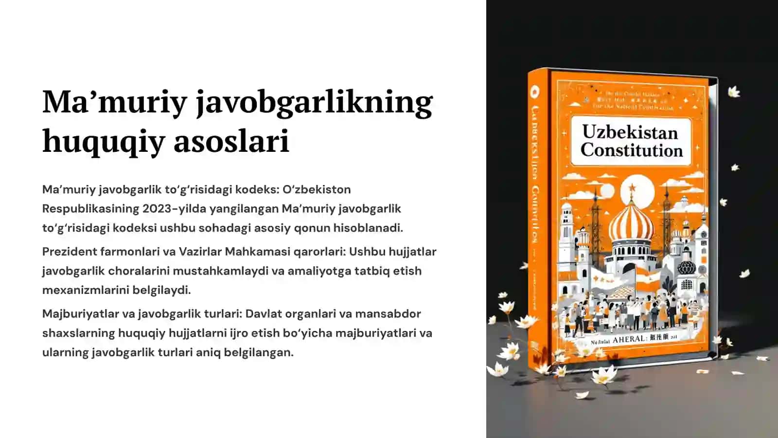 Huquqiy hujjatlar ijrosini ta’minlamaganligi uchun davlat organlarining javobgarlik masalalari 3