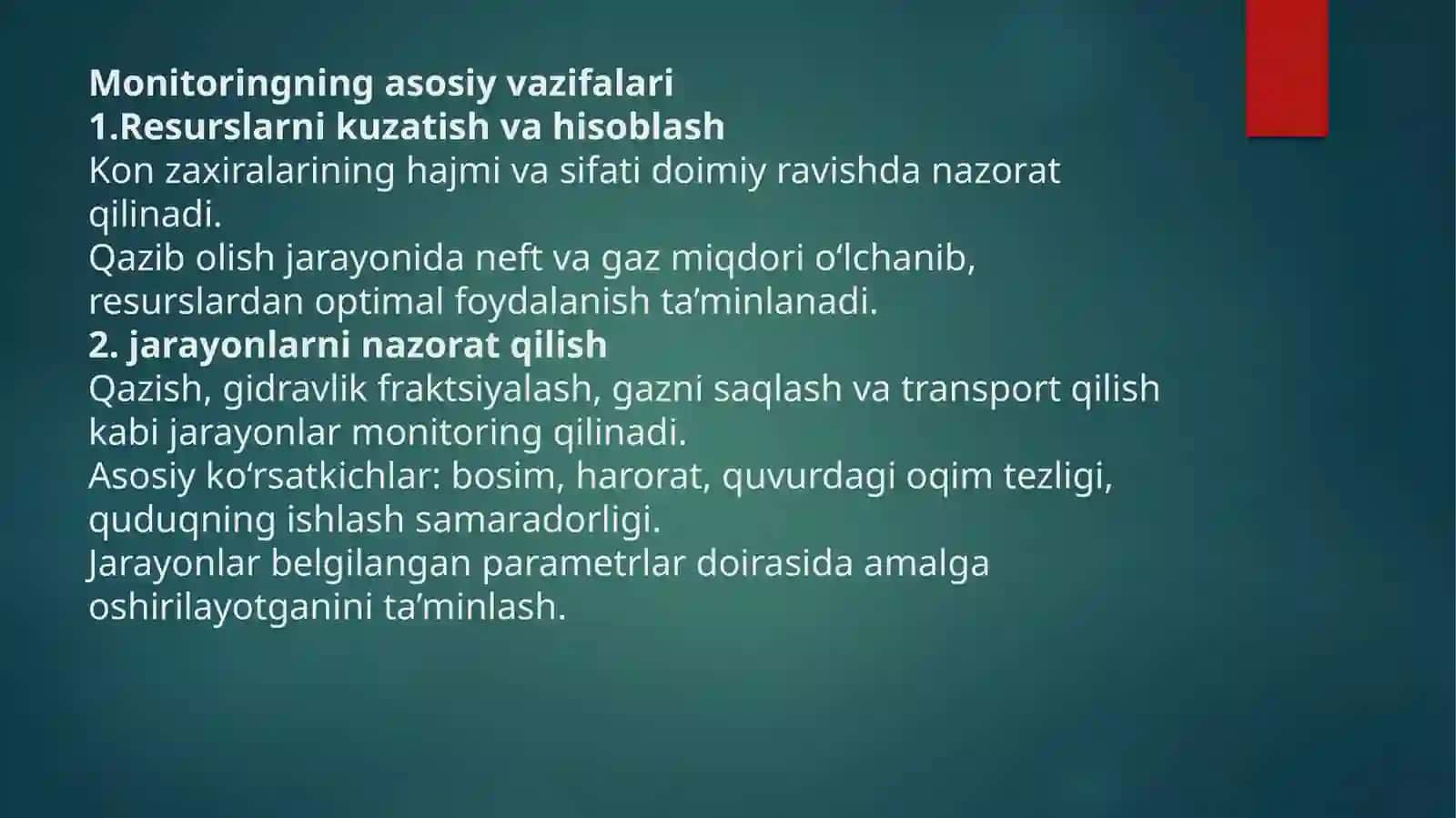 Ta'lim Yo'nalishi Neft va Gaz Kimyosi Xalilov Turaboyning Taqdimoti 2025-yil 3