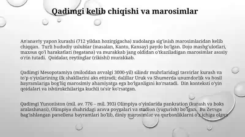 Milliy harakatli oyinlar tarixi 3