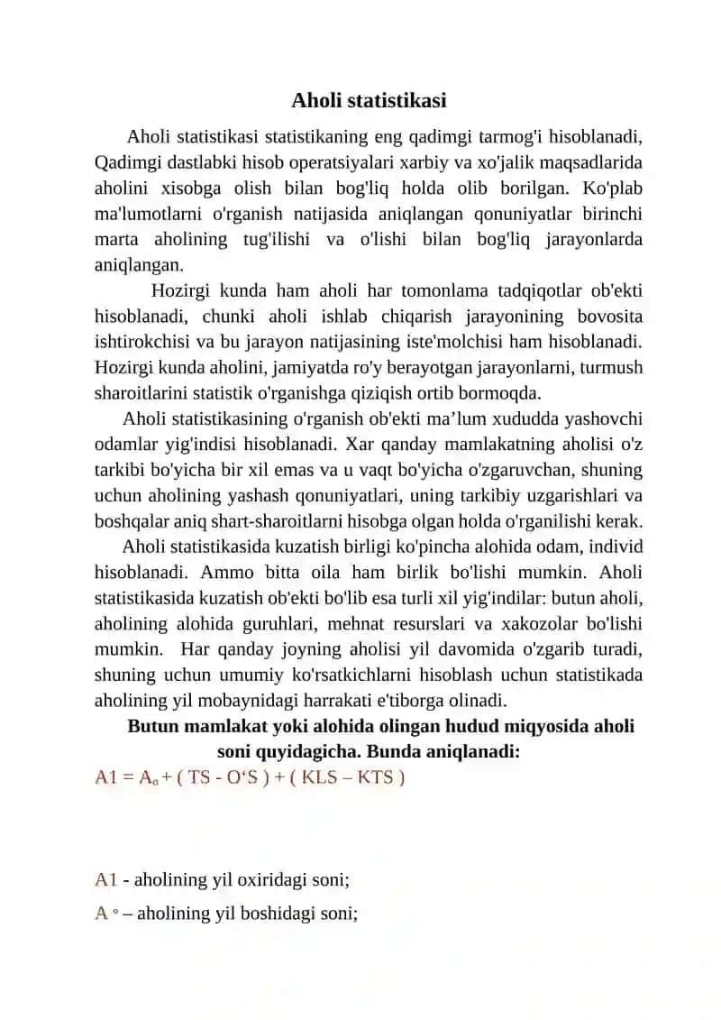 Axoli statistikasini o`rganish (Furqat MFY) 3
