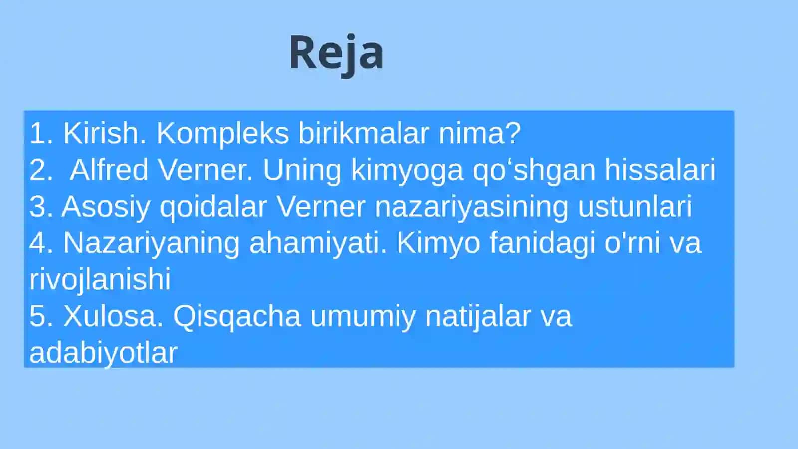 Verner nazariyasi 3