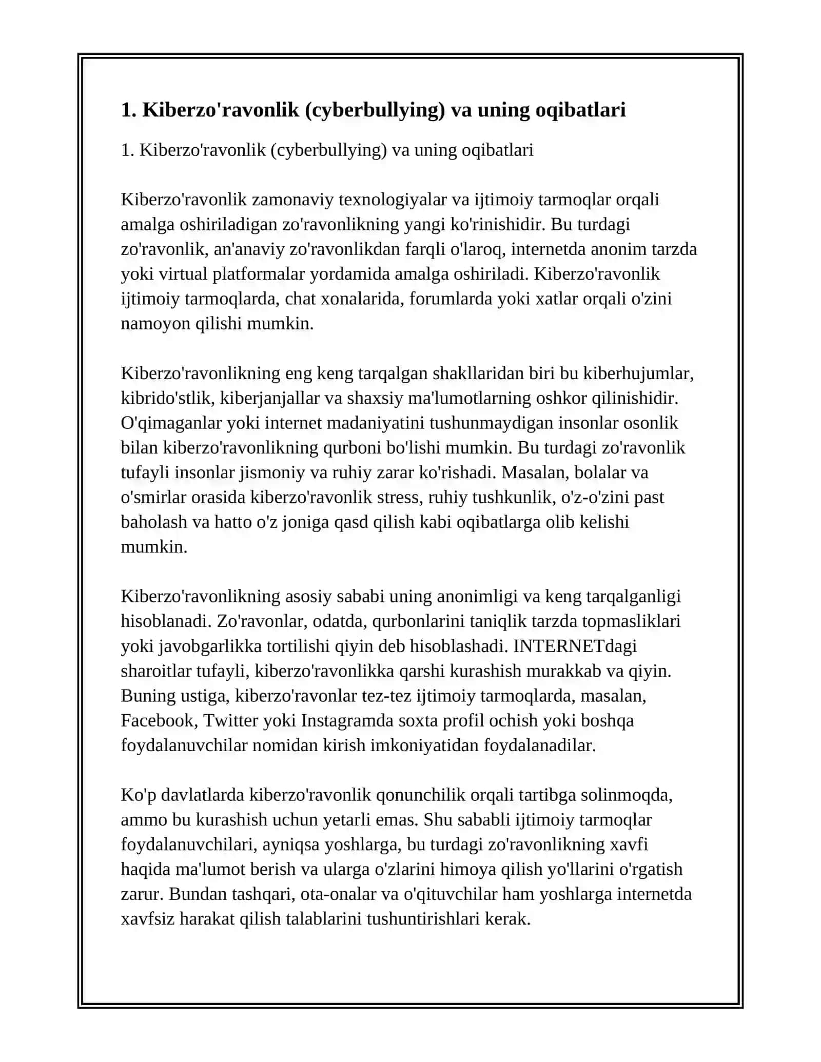 IJTIMOIY TARMOQLAR VA ULARNING SALBIY JIHATLARI 3