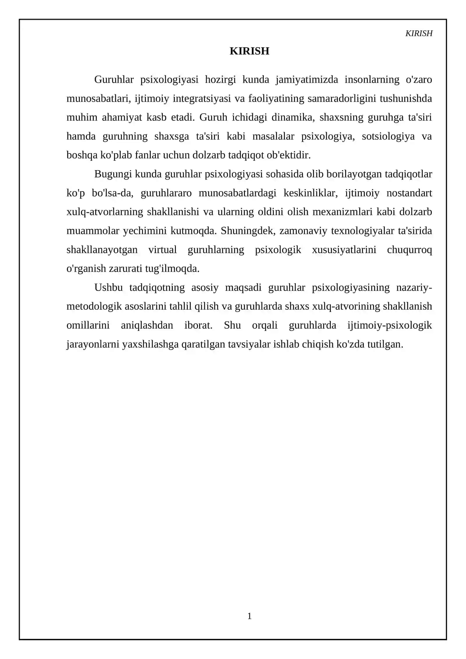 Guruhlar psixologiyasi 3