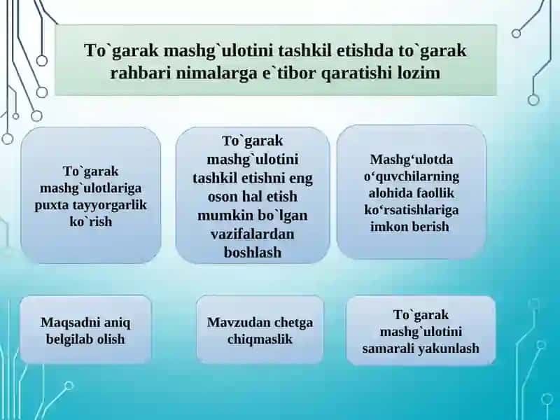Yozgi oromgohlarda to`garaklar tashkil etish metodikasi 3
