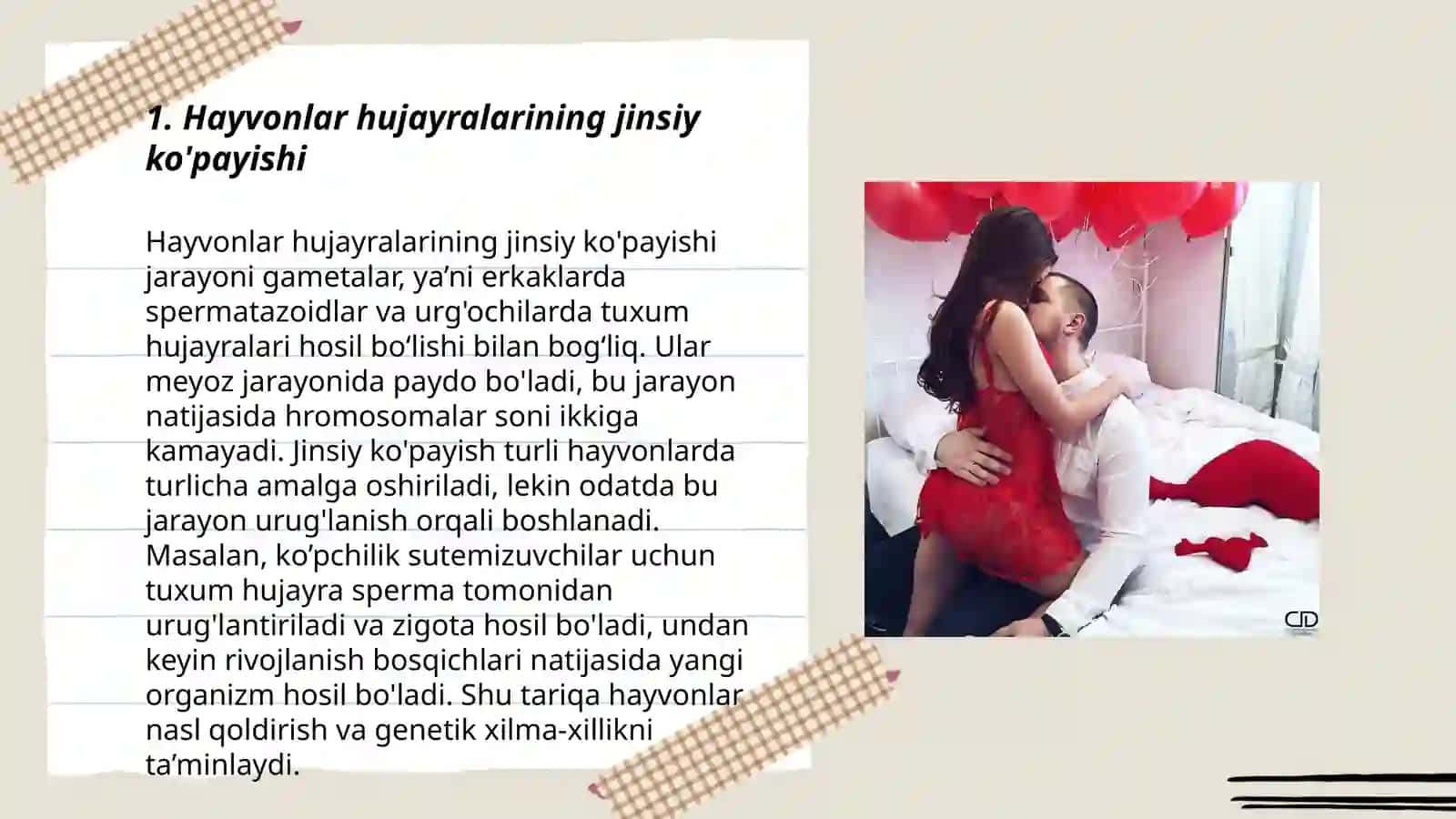 Hayvon hujayralarining jinsiy va jinssiz ko'payishning almashinish sabablari.Klonlashtirish 3