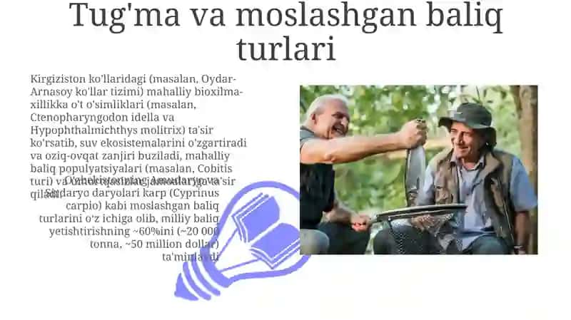 O'zbekiston suv havzalarida iqlimlashtirilgan baliqlarning hayoti va iqtisodiy ahamiyati 3