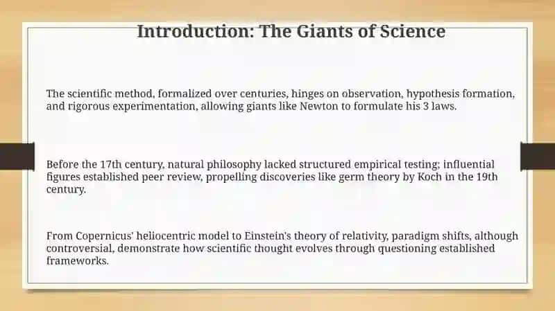 Great scientists and their contribution to science 3