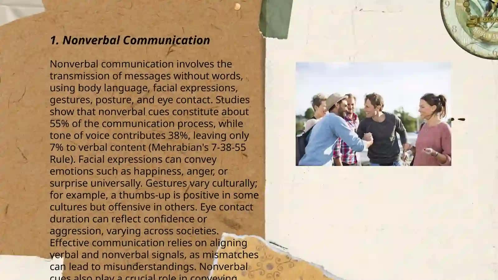 Communication among people 3
