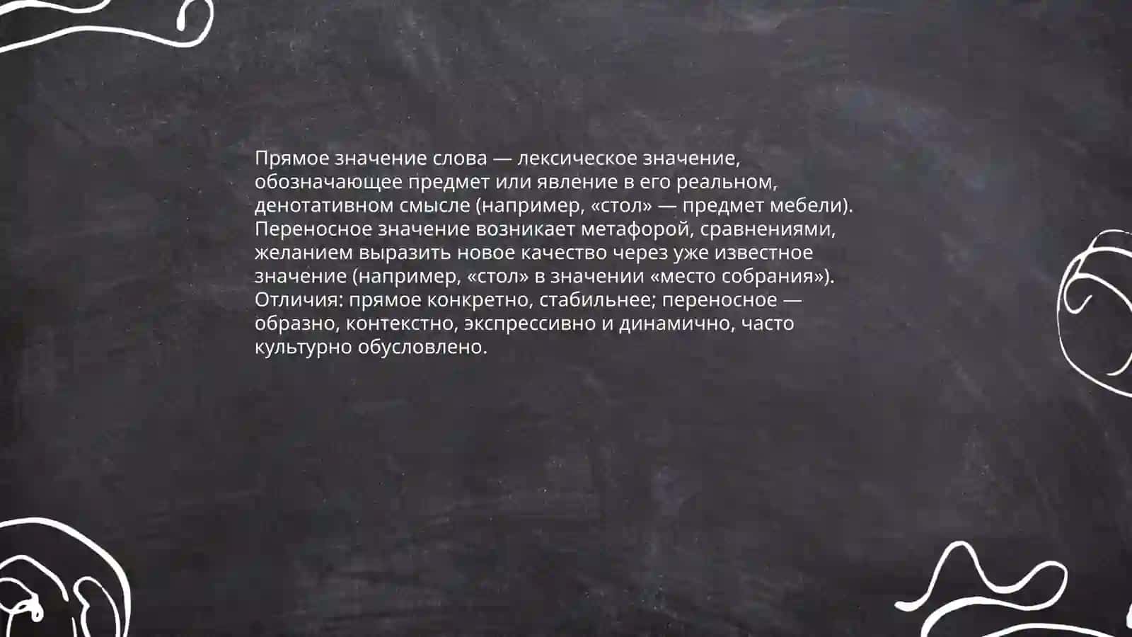 ПРЯМОЕ И ПЕРЕНОСНОЕ ЗНАЧЕНИЕ СЛОВ. ИХ ОСОБЕННОСТИ В РУССКОМ И УЗБЕКСКОМ ЯЗЫКАХ 3