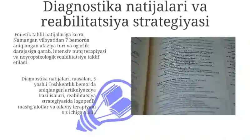 Diagnostika natijalari va reabilitatsiya strategiyasi 3