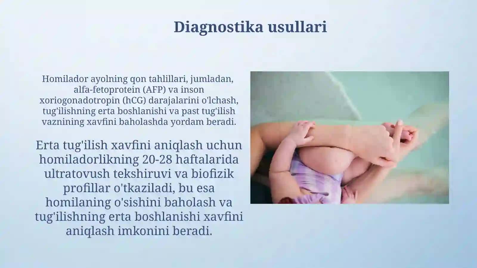 Muddatiga yetib va chala tugʻilgan chaqaloqlar 3
