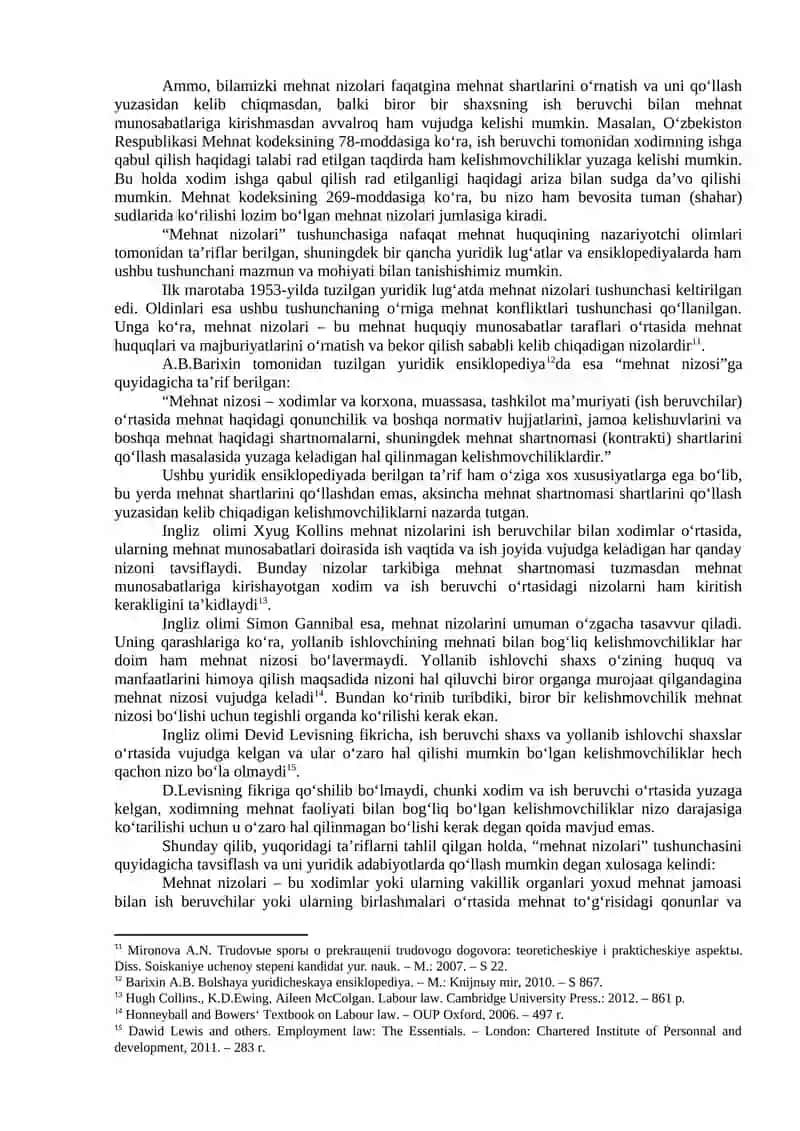 9-mavzu: Меhnat muhofazasi. Mehnat nizolari 3