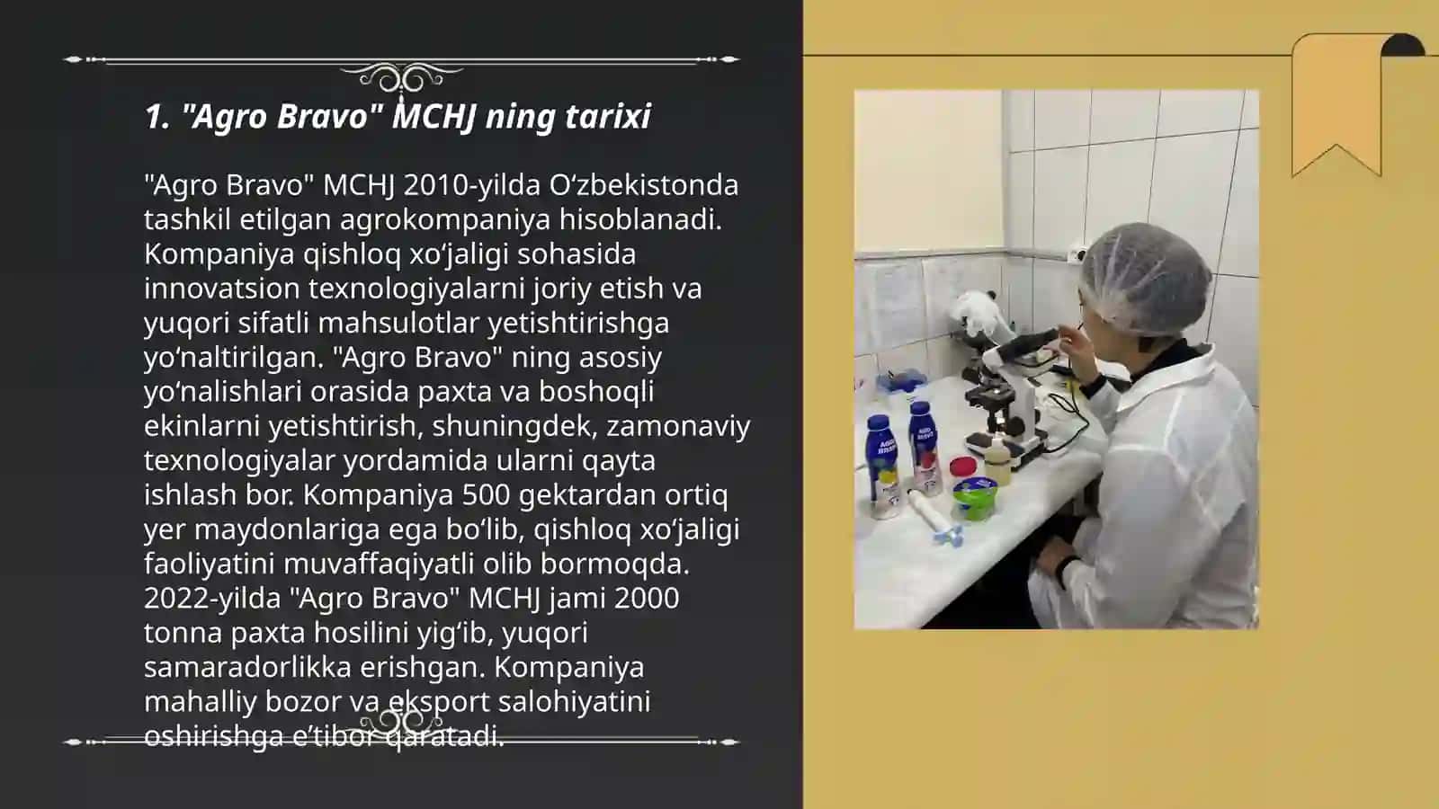 "Agro Bravo" MCHJ 3