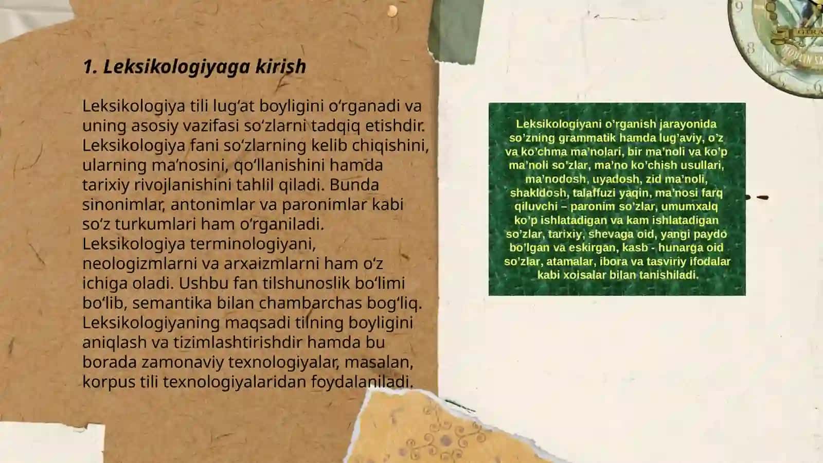 Taʼlim bosqichlarida leksikologiyani loyihalashtirish 3