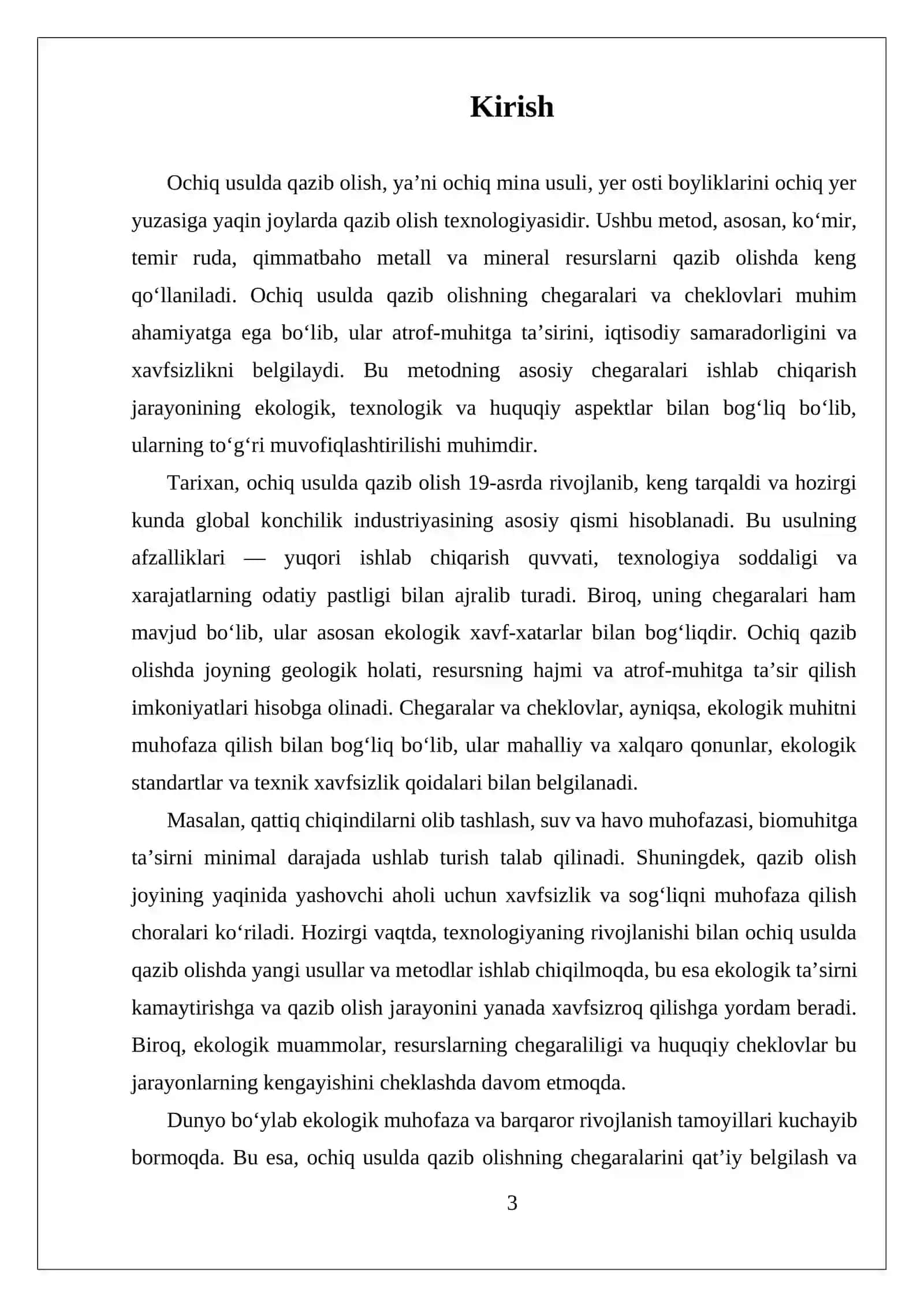 MUSTAQIL ISH OCHIQ USULDA QAZIB OLISHNING CHEGARALARI 3