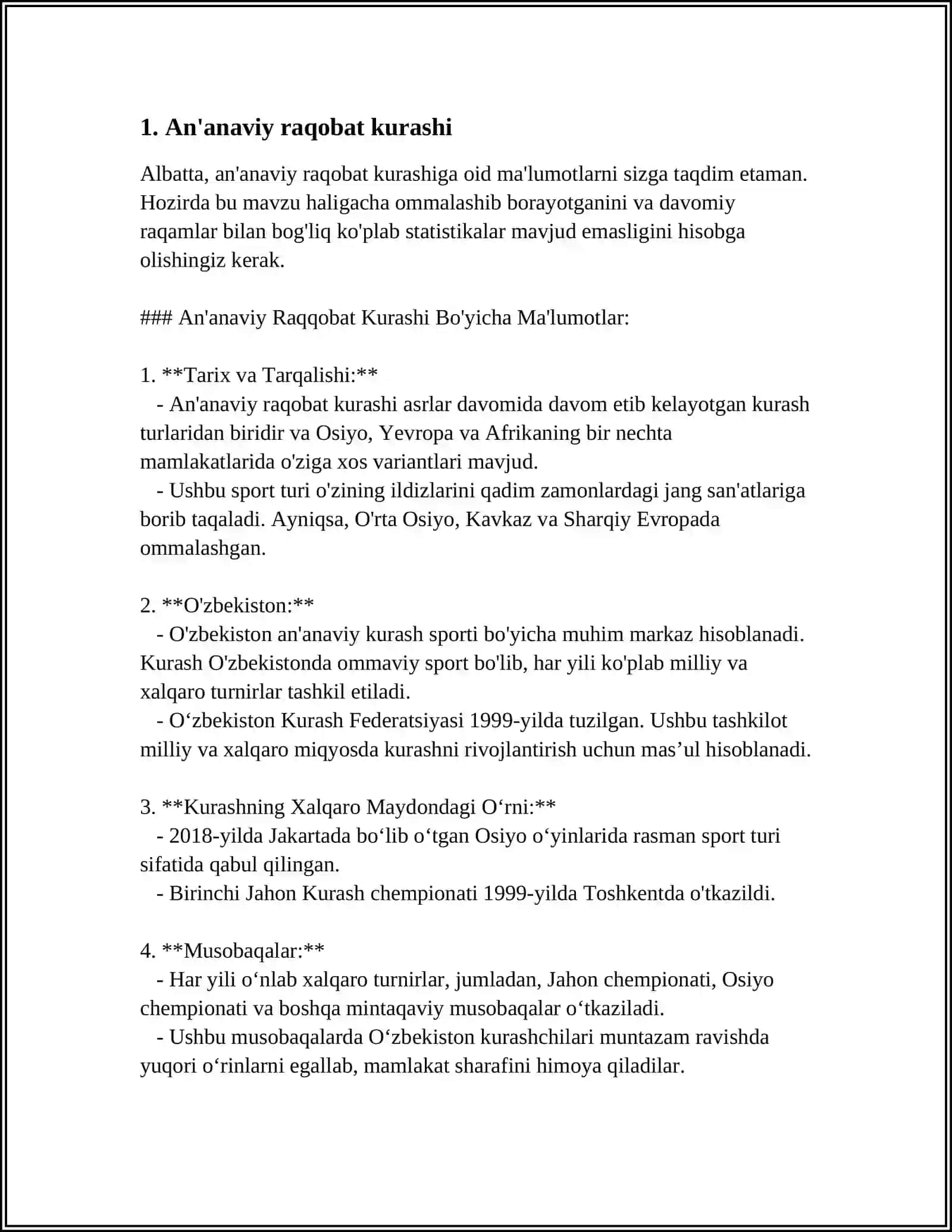 RAQOBAT KURASHINING SHAKILLARI VA USULLARI 3