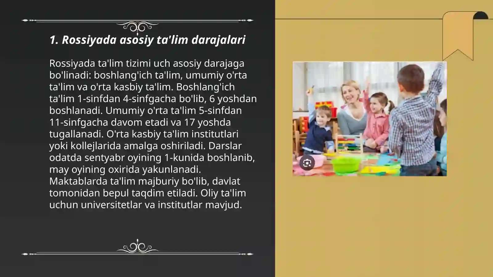 Rossiya ta'lim tizimi 3