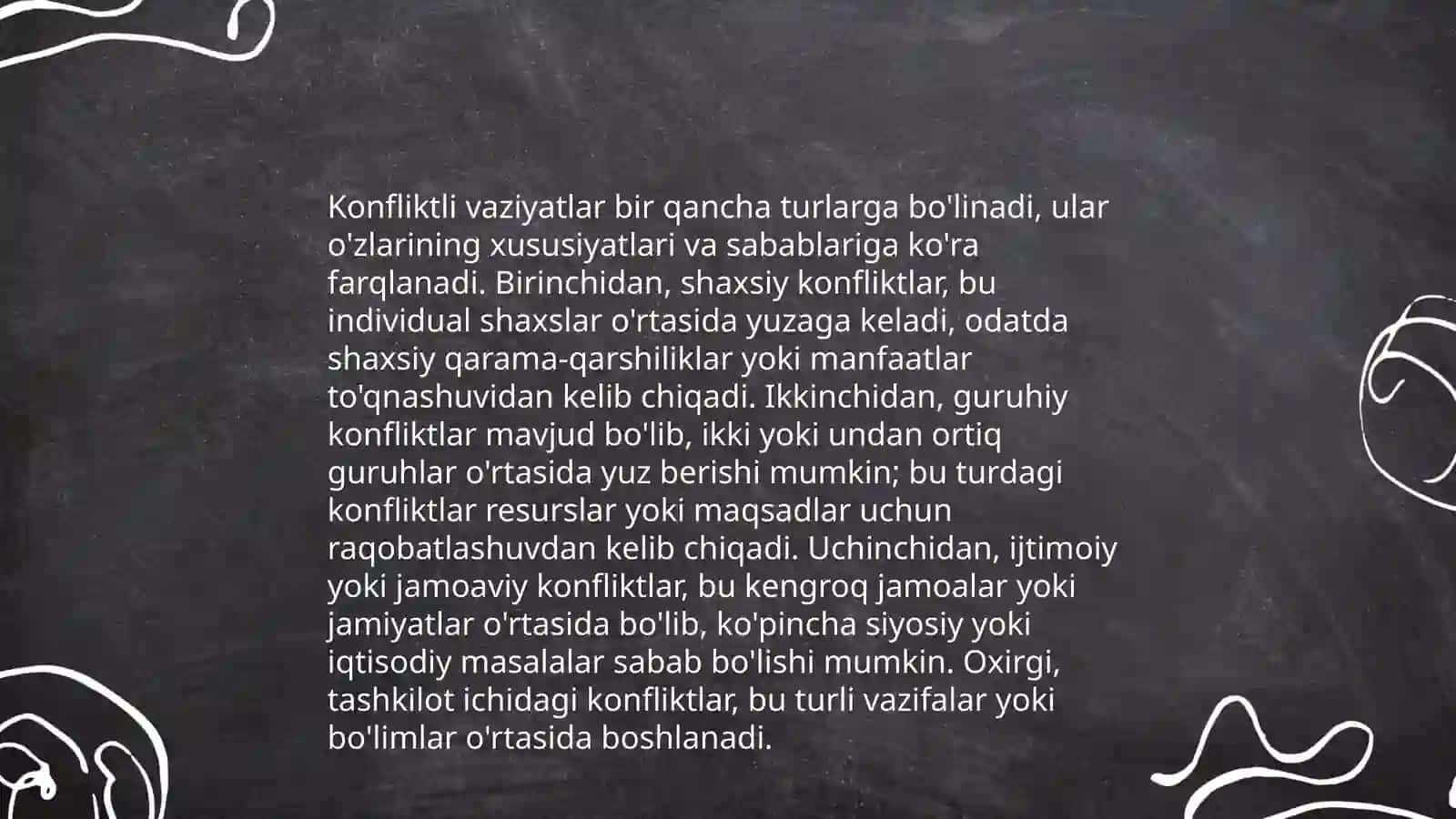 Konfliktli vaziyat 3