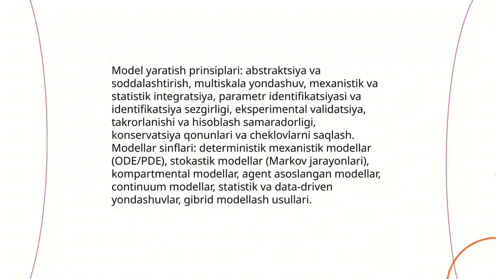 Tibbiy-biologik masalalami yechishalgoritmlarini matematik modellashtirish 3