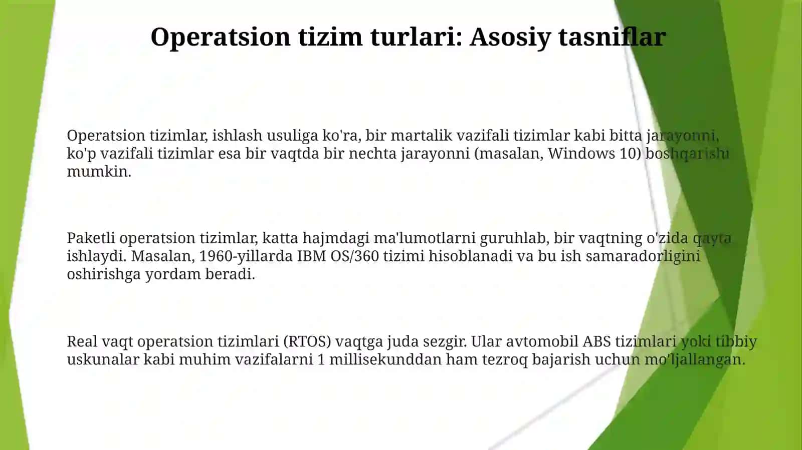 Operatsiontizimturlari 3