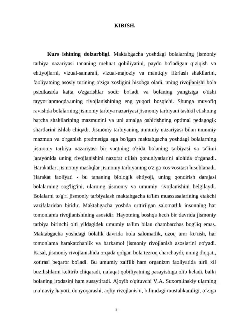 Maktabgacha yoshdagi bolalarning jismoniy faolligini oshirish texnalogiyalari 3