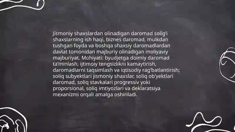 Jismoniy shaxslardan olinadigan daromad soligʻi 3