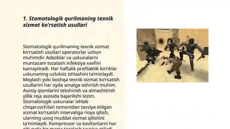 Stomatologik qurilmani ish holatiga keltirish 3
