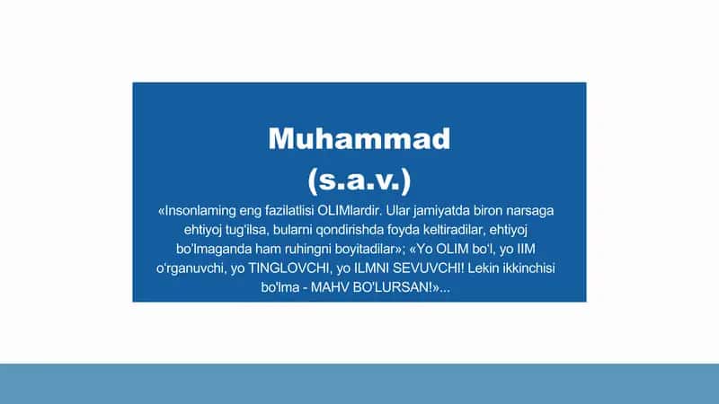 Ta’limdagi inqilob. Ilmiy tadqiqot metodologiyasi. Fanning maqsadi. Jamiyat hayotida tutgan o’rni 3