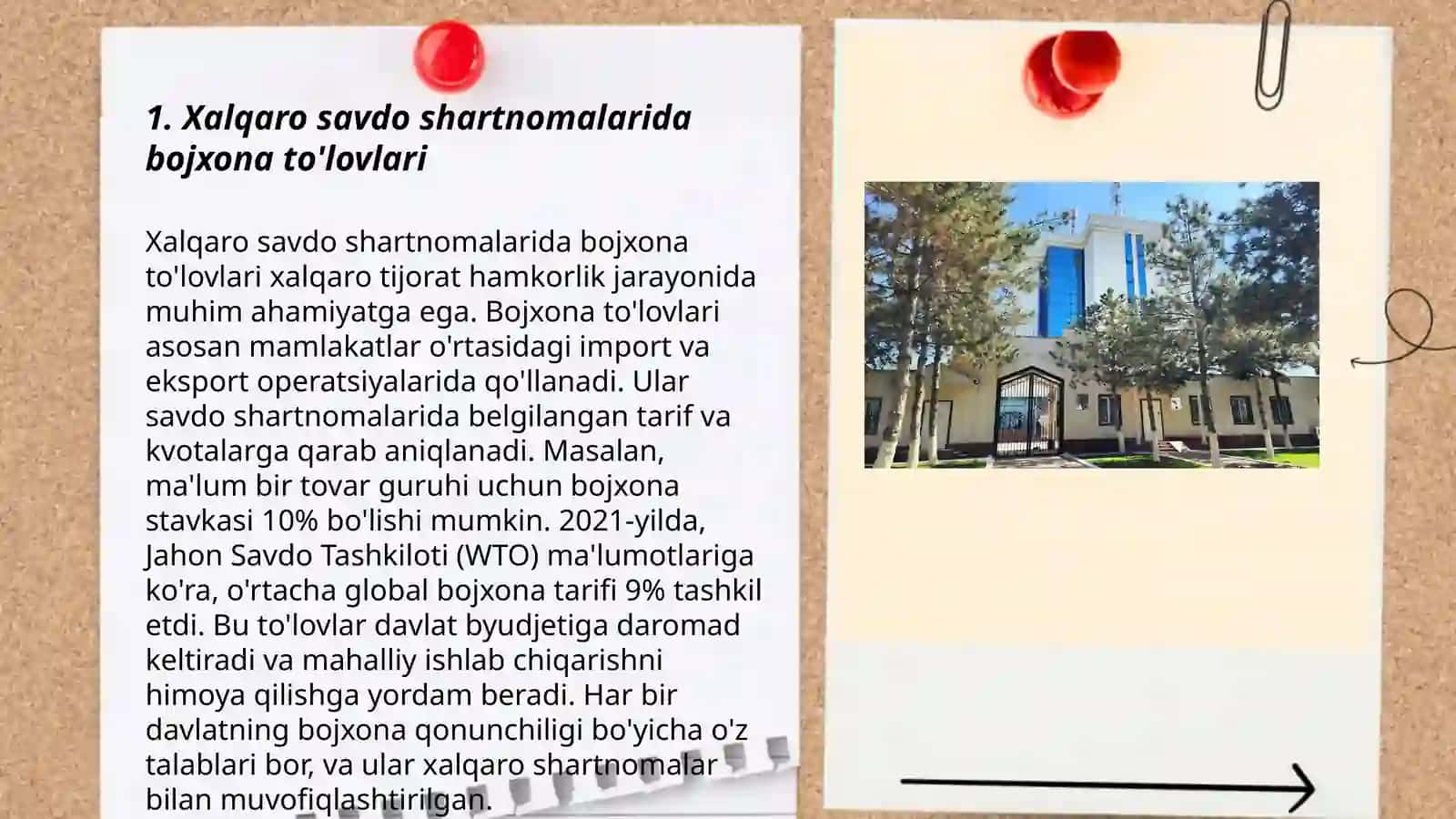 Xalqaro biznes bitimlarida bojxona masalalari 3