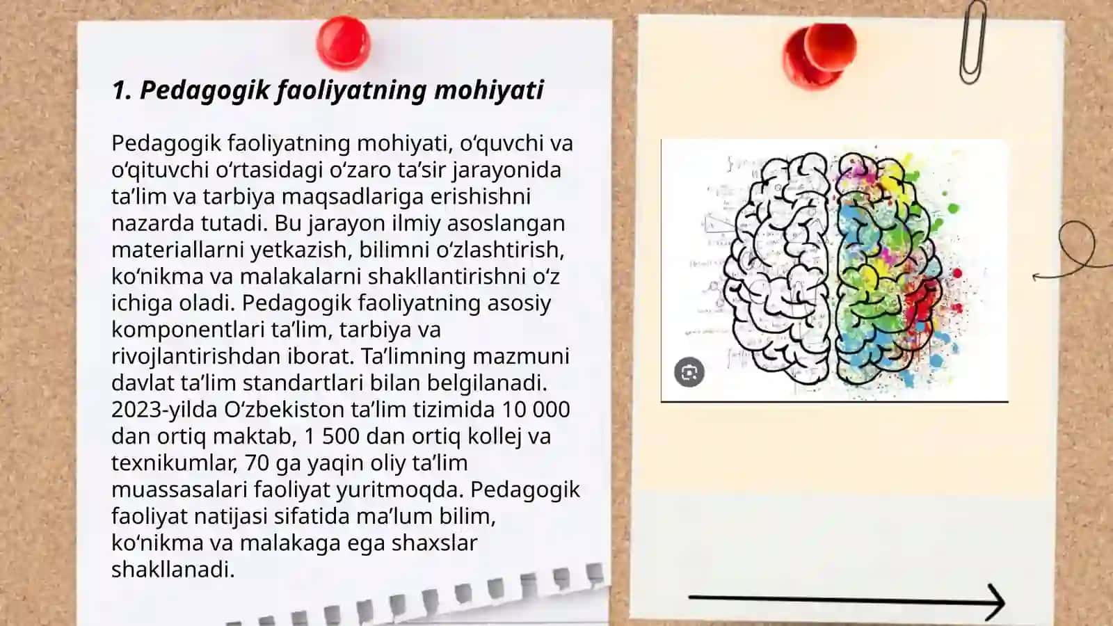 Pedagogik foaliyat va uning oziga xos xususiyatlari 3