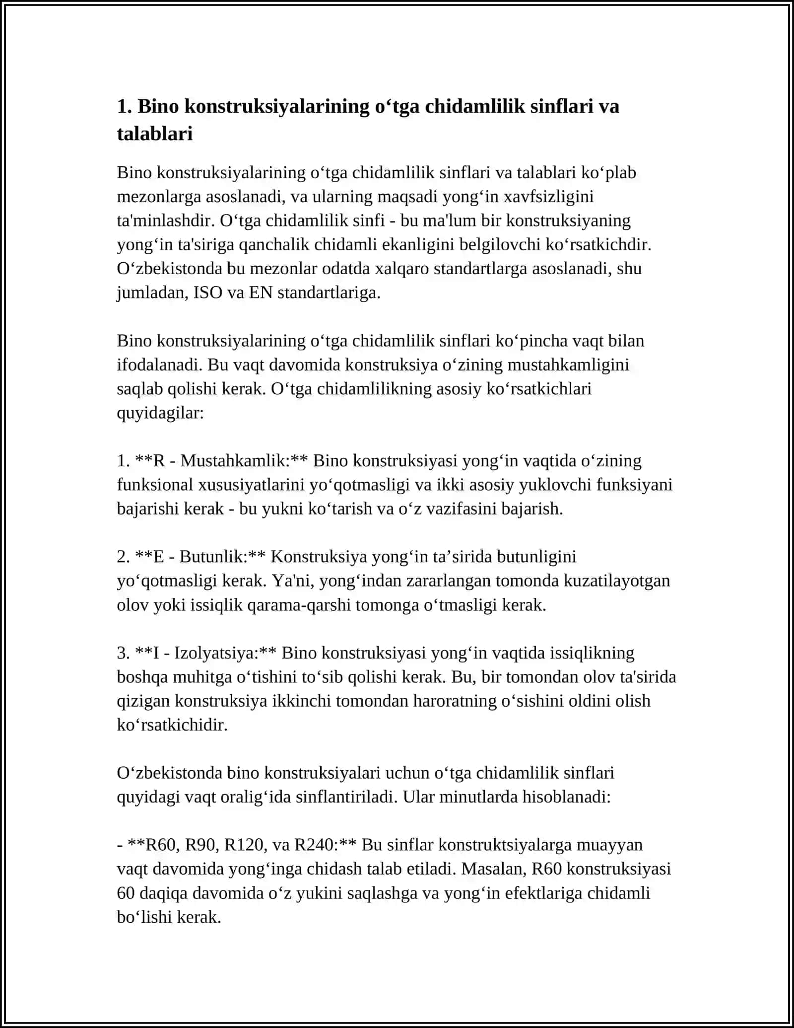 BINO QURILMALARINING O'TGA CHIDAMLILIGI 3