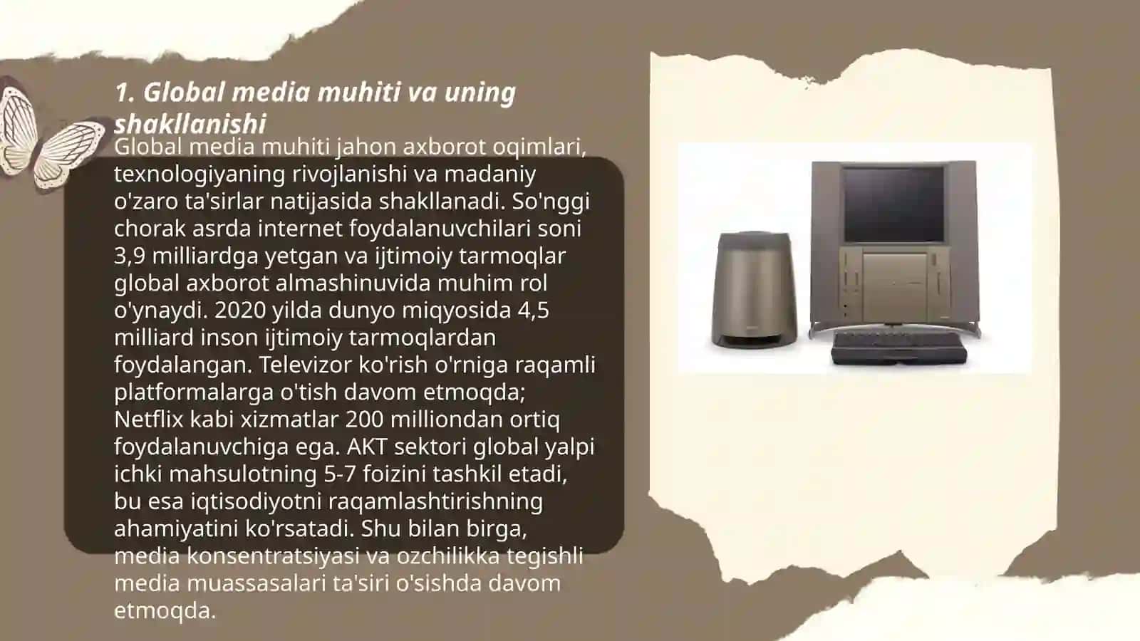 Global media muhiti va uning jamiyatga ta'siri 3