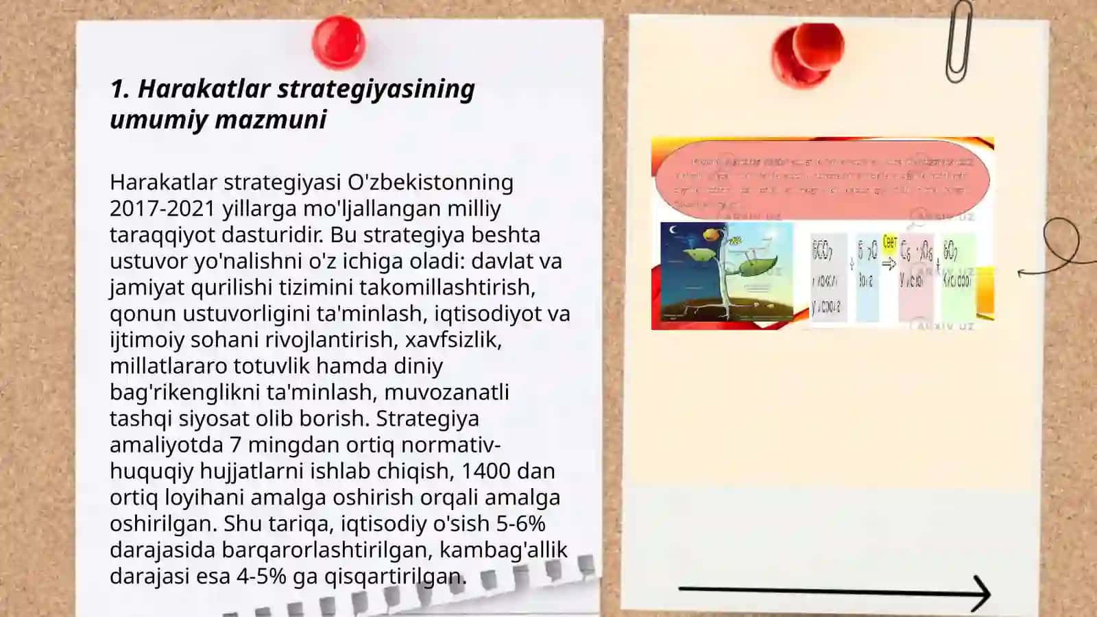 Òzbekistin Respublikasini rivojlantirishda harakatlar strategiyasining tutgan o’rni 3