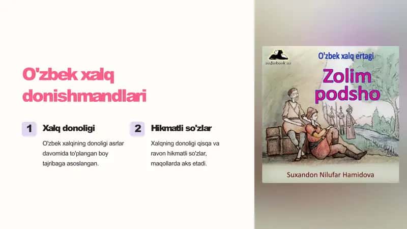 Donishmandlarning hikmatli so‘zlari. O‘zbek klassik yozuvchilari. 3