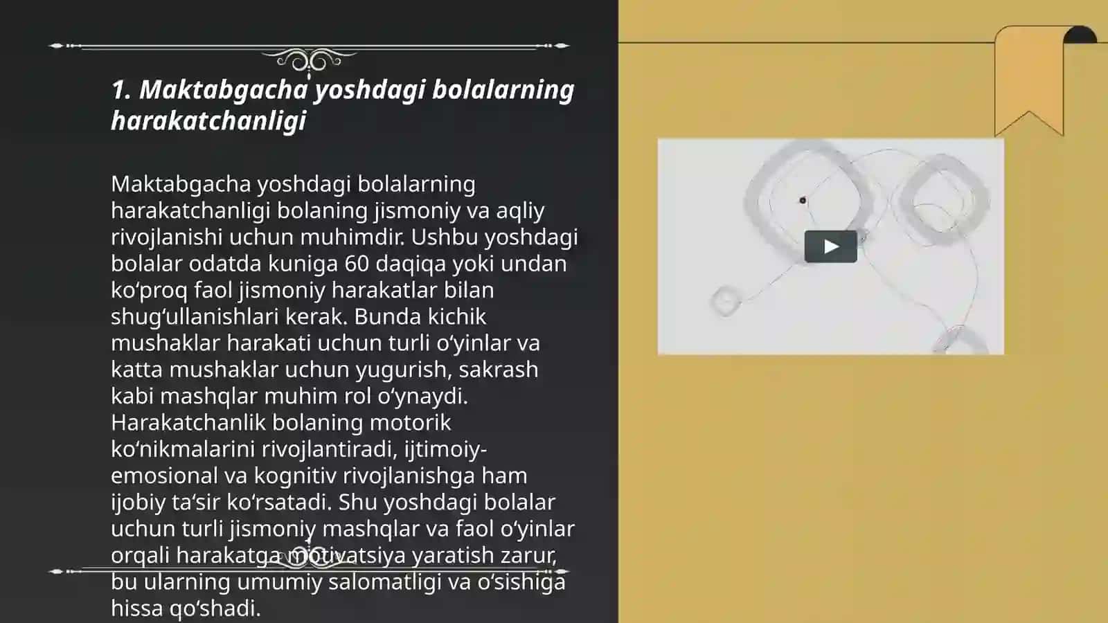 Harakatchanlik va kuch-tinchlikni rivojlantirish mashqlari 3