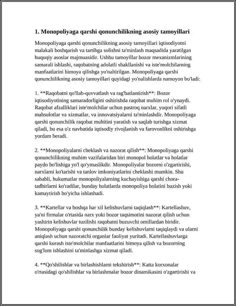 MANAPOLIYAGA QARSHI QONUNCHILIK VA ULARNING AMAL QILISHI 3
