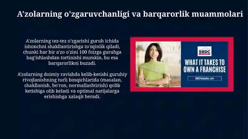 A'zolarning o'zgaruvchanligi va integratsiya muammolari 3